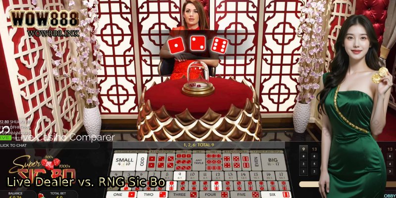 Live-Dealer-vs.-RNG-Sic-Bo. 